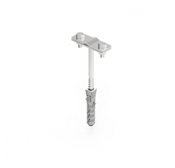 Uchwyt z kołkiem do uziomu L-100mm fi 10 12.1