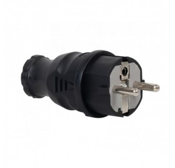 Wtyczka gumowa 16A 2P+Z IP44