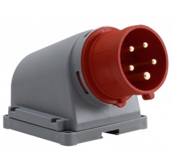 Wtyk przemysłowy stały odbionik. 16A 5P /FE/ IP44