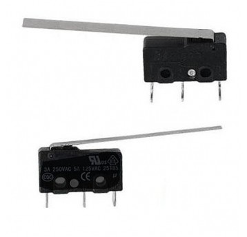 Wyłącznik krańcowy WK615 mini z dźwignią 55mm