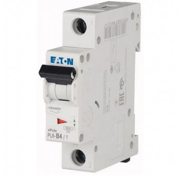 Wyłącznik nadprądowy B4A PL6-B4/1 1P 1-faz 4A