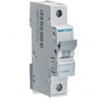 Wyłacznik nadprądowy Hager C16A 1P C16/1