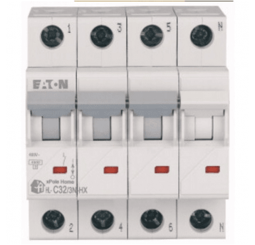 Wyłącznik nadprądowy HN-C32/3N 4P 6kA 3-faz.