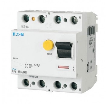 Wyłącznik różnicowopr.AC RCD PF6-63/4/01 4P 3-faz