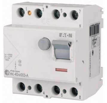 Wyłącznik różnicowoprąd A HNC-40/4/003-A 4P 3-faz