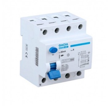 Wyłącznik różnicowp. VCX-B RCD 40A 30mA 4P typ B
