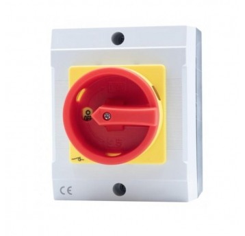 Wyłącznik WS-32A 0/1 32A 3P IP65 w obudowie