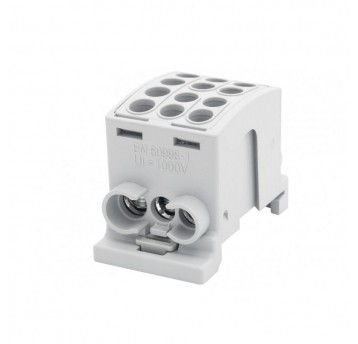 Zacisk HLK 100A-3 (1x25,2x16) - szary