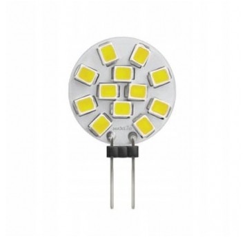Żarówka LED G4 2W 6000K 12V DC biała zimna