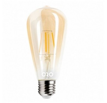 Żarówka LED ORO AMBER 4W/827 E27 ST64 FL