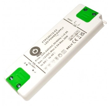 Zasilacz LED 12V 30W 2,5A CV FTPC30V-C2 meblowy