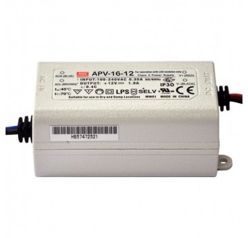 Zasilacz LED 12V DC APV 16W IP30