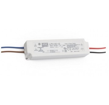 Zasilacz LED 12V DC LPV 35W 12V IP67
