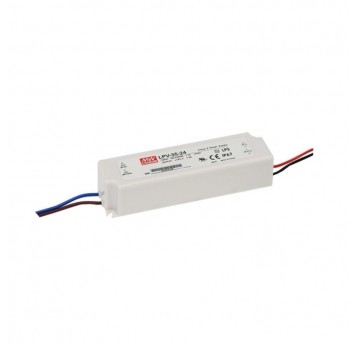 Zasilacz led Mean Well LPV-35-24 35W ip67 24V