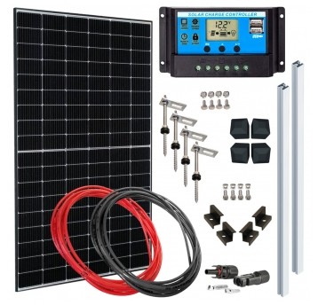Zestaw montażowy PV dla 1 panela z kontrolerem