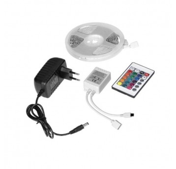 Zestaw taśma LED RGB 12V 7,2W/m 3m