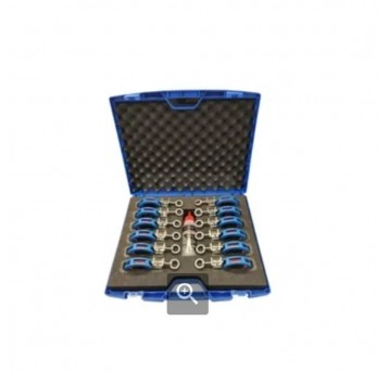 Zestaw walizkowy 12 rolek do koryt kablowych W401