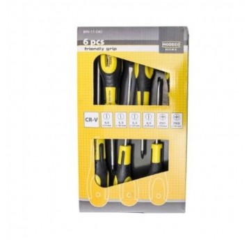 Zestaw wkrętaków friendly grip 6-cz