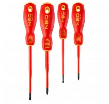 Zestaw wkrętaków izolowanych 4-elem. 04-144 NEO