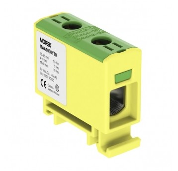 Złącze szynowe TH35 jedno. OTL50 1,5-50mm2 żo