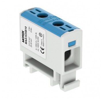 Złącze szynowe TH35 OTL35 2,5-35mm2 1000V nieb.