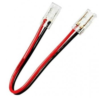 Złączka LED COB dwustr. zacisk. z przewodem 8mm