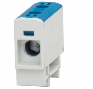 Złączka LZ 2,5mm2-35mm2 niebieska na szynę TH35