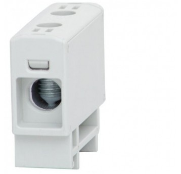 Złączka LZ 2,5mm2-35mm2 szara na szynę TH35