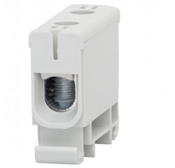 Złączka LZ 2,5mm2-50mm2 szara na szynę TH35