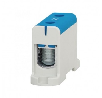 Złączka LZ 35mm2-150mm2 niebieska na szynę TH35