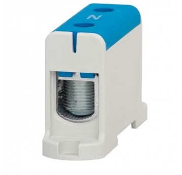 Złączka LZ 35mm2-150mm2 niebieska na szynę TH35