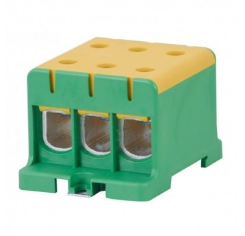 Złączka LZ 3x95/3x95mm2 żół/ziel na szynę TH35