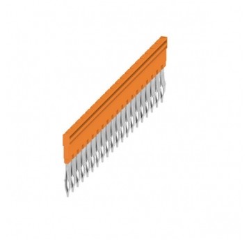 Złączka mostek wtykowy pomarańczowy ZQV 4N/20