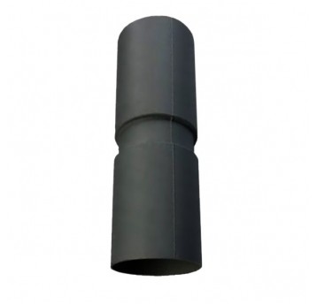 Złączka sztywna ZPS-22 czarna do rur