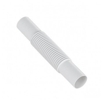 Złączka ZCLF-25 biała karbowana